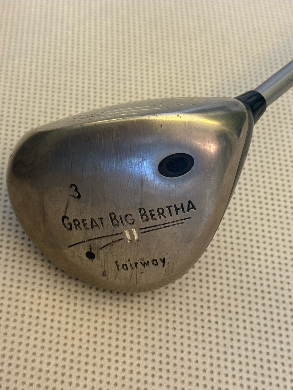 Callaway Great Big Bertha 3 Fairway Wood golf club right handed price is firm
